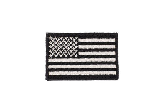 Shooting Made Easy Black and White American Flag Morale Patch